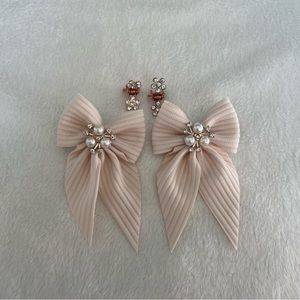 Bow Decor Clips + Free Mini Claw Clips